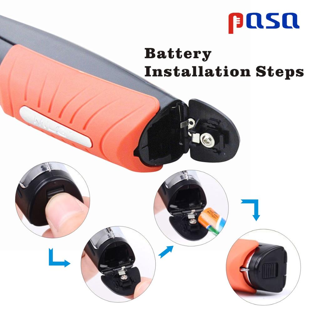 Micro Precision Eyebrow Ear Nose Trimmer Removal Clipper Shaver Unisex Personal Electric Face Care Hair Trimer With LED Light