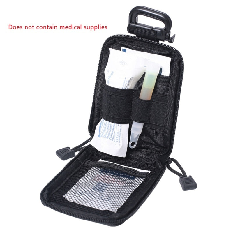 MOLLE BAG Tactical EDC Pouch Range Bag Medical Organizer Pouch Military Wallet Small Bag Outdoor Hunting Accessories Equipment