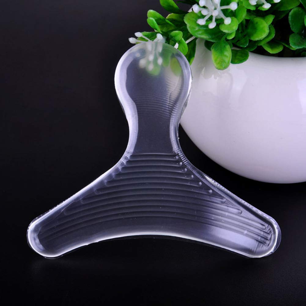 1 Pair Soft Silicone Gel Women Heel Inserts protector Foot feet Care Shoe Insert Pads Insole Cushion Feet Care Accessories HD-X