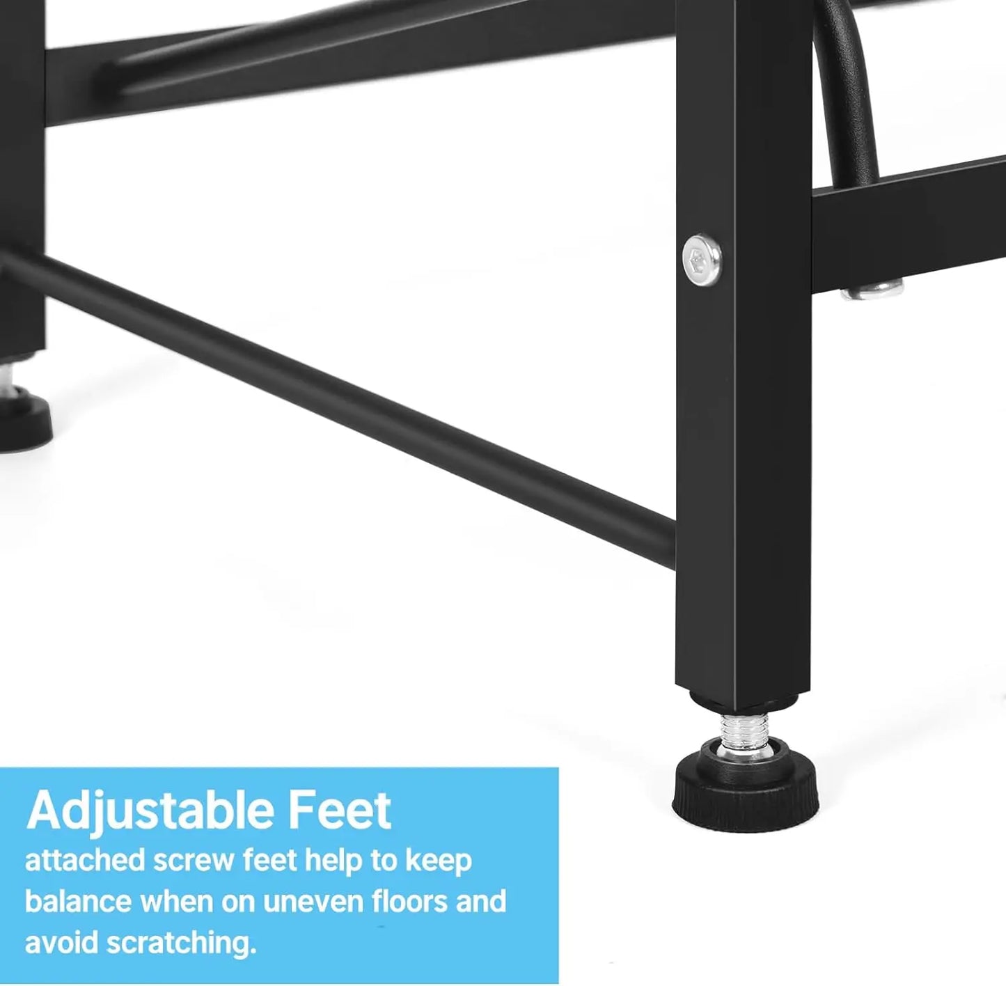 4 Tier Water Jug Holder w/ 8 Slots Heavy Duty 5 Gallon Water Bottle Storage Rack