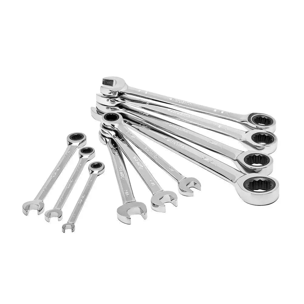 1 Piece Ratchet Combination Wrench Spanner and Ring Gear Hand Tools Socket Torque Knife Nut Tools A Set of Key
