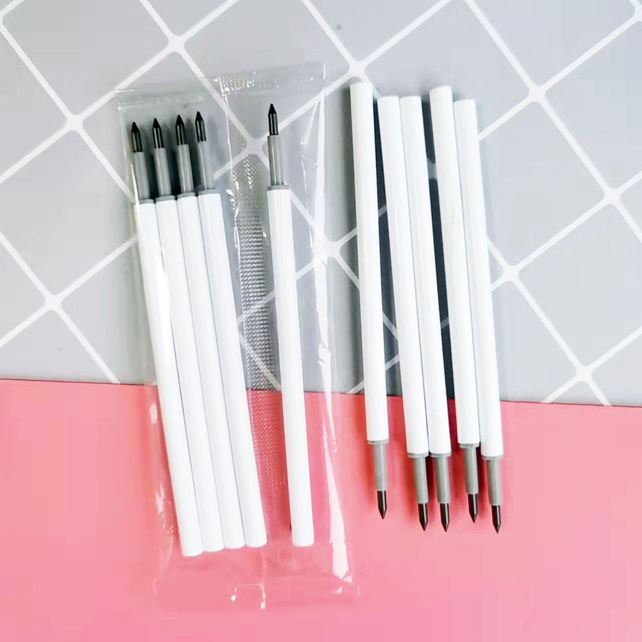 Press Pencil Korean Stationery Papeleria Infinity pencils Unlimited Writing Pens Mechanical Pencil School Supplies