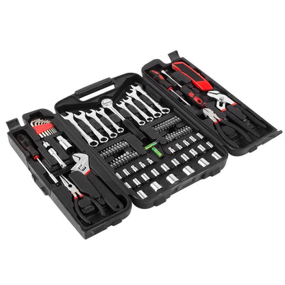 95 Piece Tool Kit Professional Auto Repair Tool Set Combination Package Socket Wrench with Most Useful Mechanics Tools