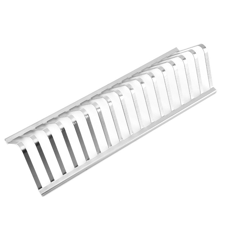 Stainless Steel Barbecue Grill Holder Smoking Rib Racks Grilling BBQ Accessories Outdoor Roasting Stand Picnic Utensil 12inch