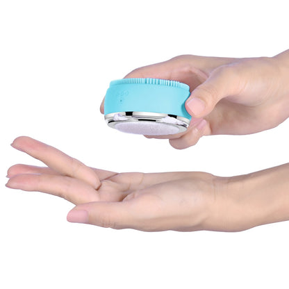 Electric Face Cleansing Brush Silicone Facial Cleaser Blackhead Remover Deep Pore Cleaning tool Vibration Exfoliator Scrub Brush