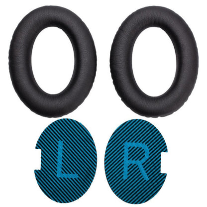 Replacement Protein Leather Foam Ear Pads Cushions for Bose for Quietcomfort 2 QC25 AE2 QC2 QC15 AE2I Headphones 9.7