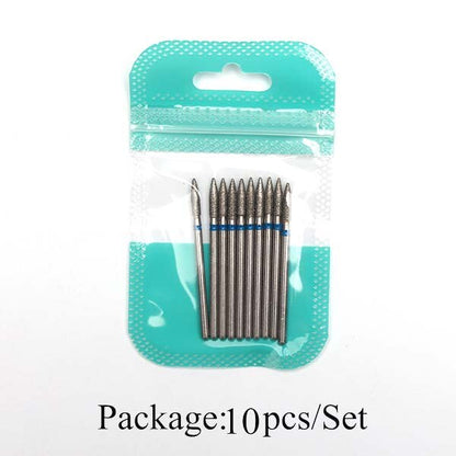 10pcs Silicone Nail Drill Bit Rubber Manicure Drills Electric Rotary Mills Cutter Cuticle Polishing Tools Nail Salon Accessories