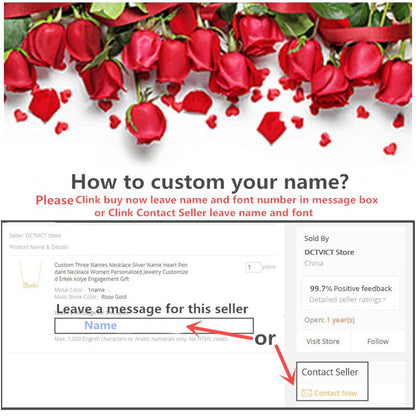 Crown Necklace Customized Cursive Arabic Crown Heart Nameplate Necklace For Women Stainless Steel Jewelry Couple gift Collier bf