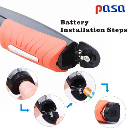 Micro Precision Eyebrow Ear Nose Trimmer Removal Clipper Shaver Unisex Personal Electric Face Care Hair Trimer With LED Light