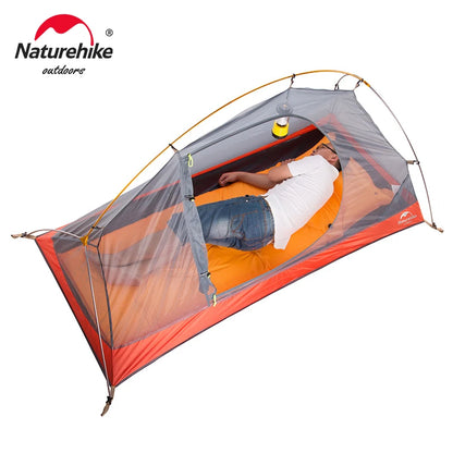 Naturehike Cycling Tent Ultralight 20D Single Person Outdoor Camping Hiking Backpack Sun Shelter Portable Waterproof Tents