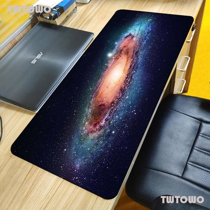 Space Computer Mouse Pad Gamer Mouse Pads Large Gaming Mousepad XXL Desk Mause Pad Keyboard Carpet Gaming Accessories For CS GO