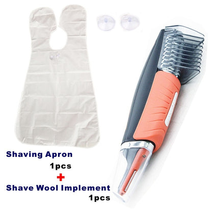 Micro Precision Eyebrow Ear Nose Trimmer Removal Clipper Shaver Unisex Personal Electric Face Care Hair Trimer With LED Light