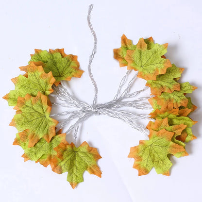 Maple Leaf LED Garland