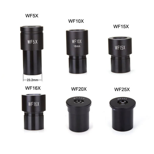 Biological Microscope Eyepiece WF5X WF10X WF15X WF16X WF20X WF25X Microscope Lens  Accessories Wide Angle Lens Monocular Ocular