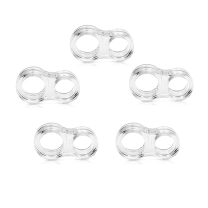 8pcs Door Stopper Transparent Silica Gel Door Handle Buffer Wall Protection Doorknob Bumper Walls Furniture Protective