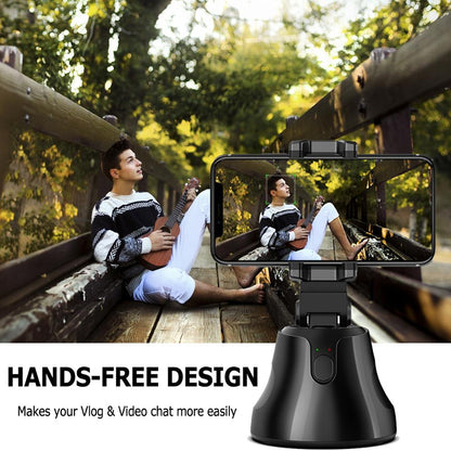Portable All-in-one Auto Smart Shooting Selfie Stick ,  360 Rotation Auto Face Tracking Object Tracking vlog Camera Phone Holder