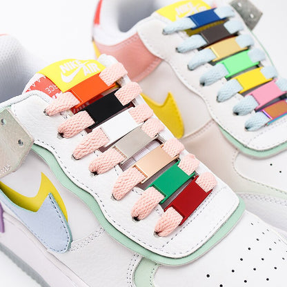 Brand new AF1 Shoe Accessories Shoelaces buckle Accessories Metal Lace Lock DIY Sneaker Kits Metal Lace Buckle 2pcs/pair