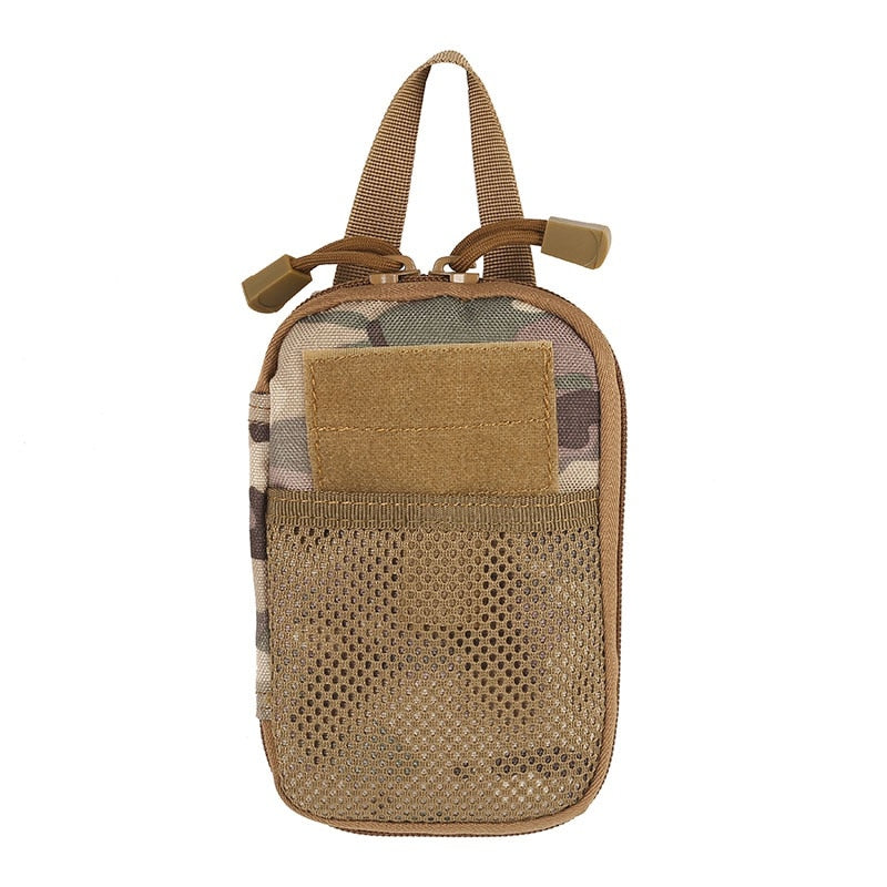 MOLLE BAG Tactical EDC Pouch Range Bag Medical Organizer Pouch Military Wallet Small Bag Outdoor Hunting Accessories Equipment