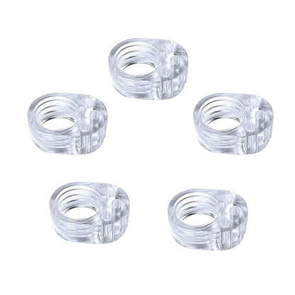 8pcs Door Stopper Transparent Silica Gel Door Handle Buffer Wall Protection Doorknob Bumper Walls Furniture Protective