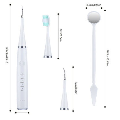 Household Rechargable Dental Scaler 31000min Electric Teeth Whitening Cleaner Remove Dental Calculus Tartar Oral Care Device NEW