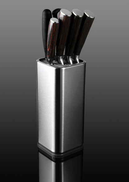XITUO Stainless Steel Knife Holder  Kitchen Stand Holder Multi-tool High Quality Storage Tool For Damascus Chef Knife Meat Knife