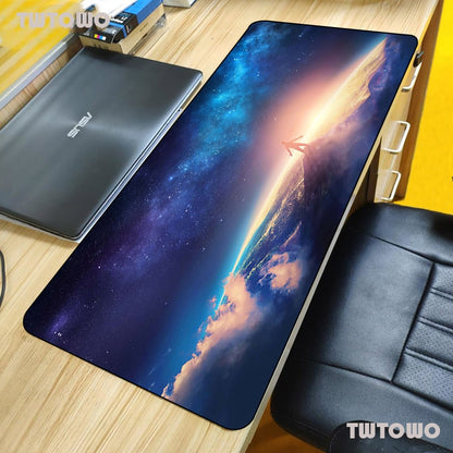Space Computer Mouse Pad Gamer Mouse Pads Large Gaming Mousepad XXL Desk Mause Pad Keyboard Carpet Gaming Accessories For CS GO