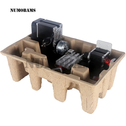 TZ20002MR 60W Metal Mini Rotating Lathe with Basement/12000rpm Big Power Machine