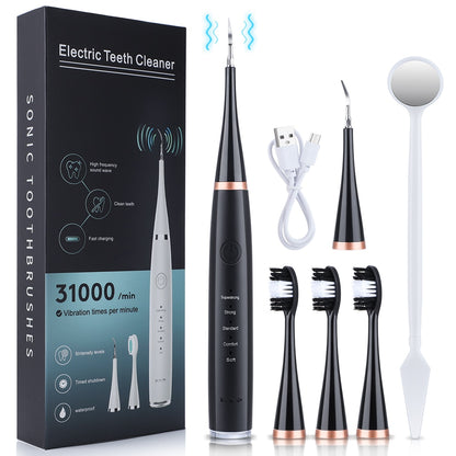 Household Rechargable Dental Scaler 31000min Electric Teeth Whitening Cleaner Remove Dental Calculus Tartar Oral Care Device NEW