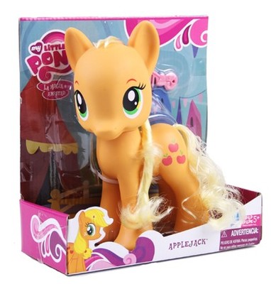 22cm My Little Pony Toys Rarity Apple Jack Rainbow Dash Princess Celestia Action Figure Collection Model Doll For Kids Gifts