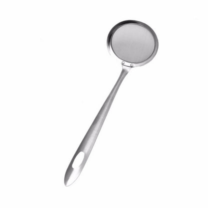 New Kitchen Tools &amp; Gadgets Stainless Steel Mesh Skimmer Vegetable Residue Oil Mesh Colander Strainer