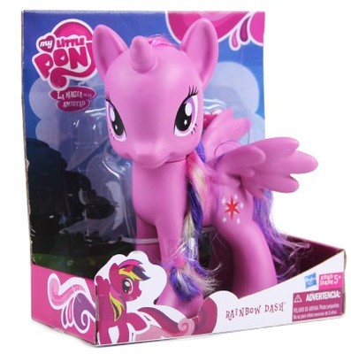 22cm My Little Pony Toys Rarity Apple Jack Rainbow Dash Princess Celestia Action Figure Collection Model Doll For Kids Gifts