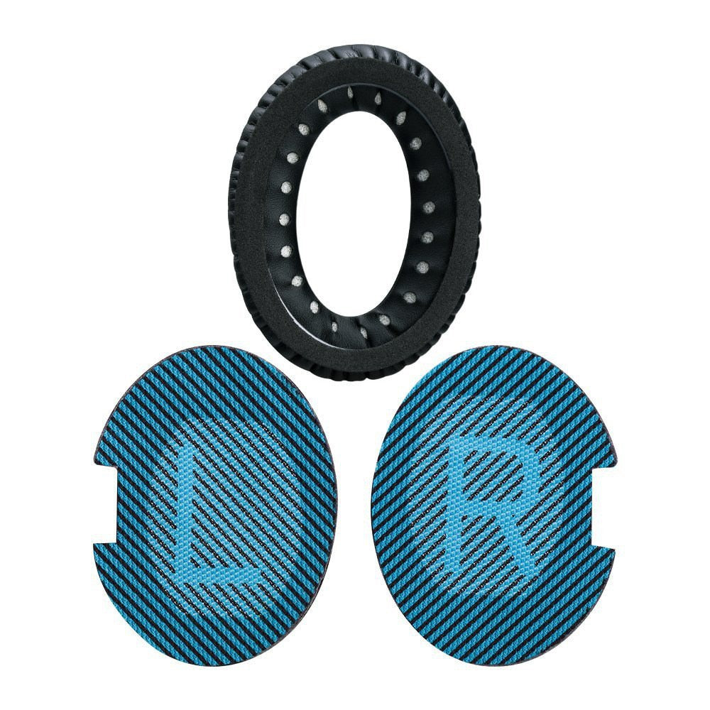 Replacement Protein Leather Foam Ear Pads Cushions for Bose for Quietcomfort 2 QC25 AE2 QC2 QC15 AE2I Headphones 9.7