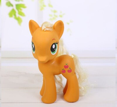 22cm My Little Pony Toys Rarity Apple Jack Rainbow Dash Princess Celestia Action Figure Collection Model Doll For Kids Gifts