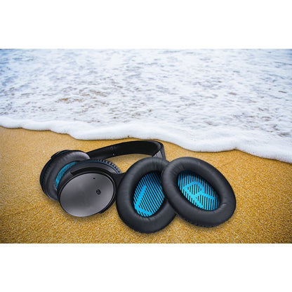 Replacement Protein Leather Foam Ear Pads Cushions for Bose for Quietcomfort 2 QC25 AE2 QC2 QC15 AE2I Headphones 9.7