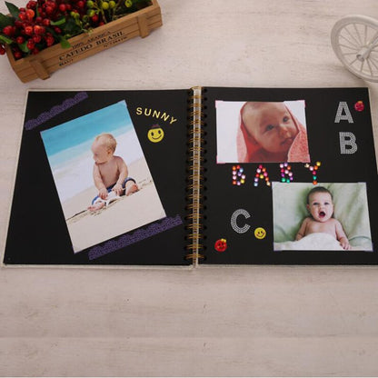6inch Photocard Holder Paper Photo Album De Fotos Baby Scrapbooking Binder Photocards Diy Photoalbum Kids Memory Collect Book