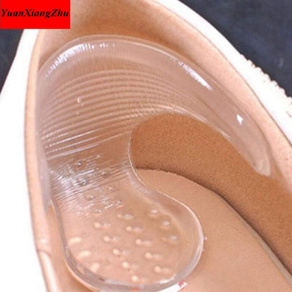 heel protectors for womens shoes Heel Liner Grips Silicone Gel Heel Protector High Heel Comfort Pads Feet Care Accessories