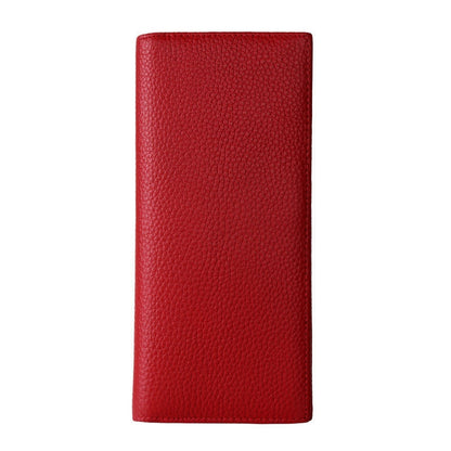 Fashion Genuine Leather Women Wallets RFID Blocking Long Slim Bifold Lady Card Holder Purse