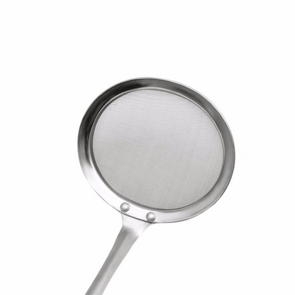 New Kitchen Tools &amp; Gadgets Stainless Steel Mesh Skimmer Vegetable Residue Oil Mesh Colander Strainer