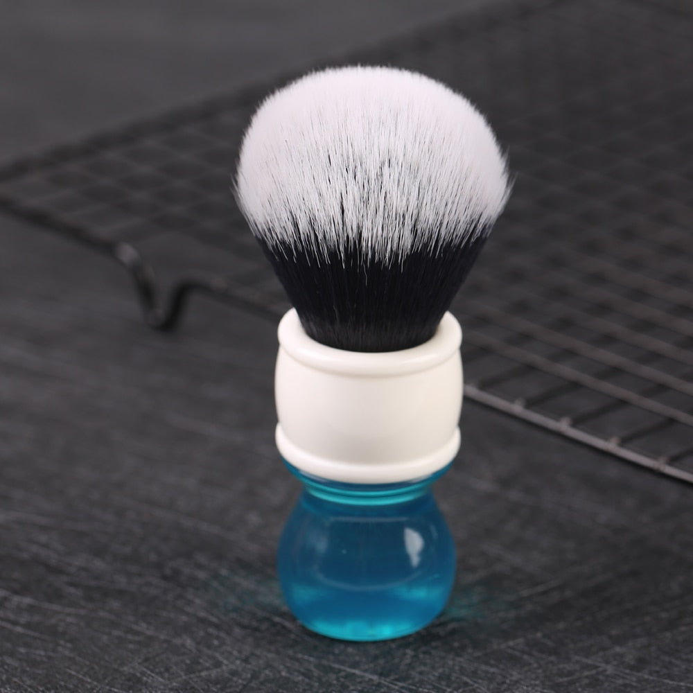 Yaqi 24mm Aqua Tuxedo Synthetic Hair Shaving Brush