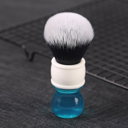 Yaqi 24mm Aqua Tuxedo Synthetic Hair Shaving Brush