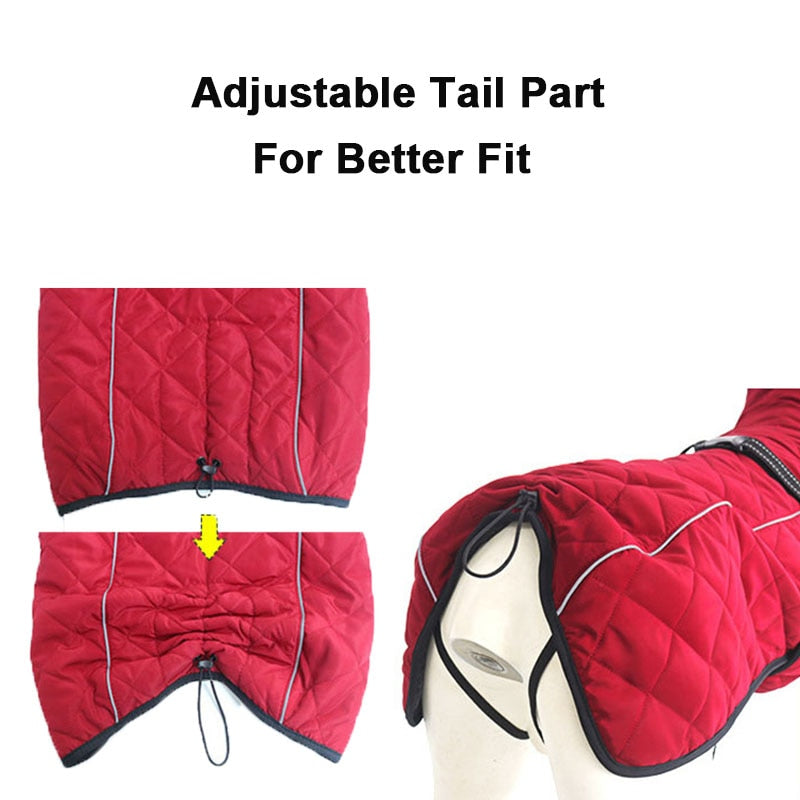 Pet Dog Clothes Winter Down Jacket For Medium Large Dogs Outdoor Warm Dog Coats Jackets Winter Clothing Kurtka Ubranka Dla Psa