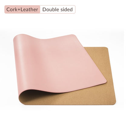 ORICO Double-side Large Mouse Pad Gaming MousePad Computer PU Leather PC Desk Mat Cork Ultra Thin keyboard pad Waterproof