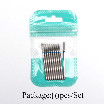 10pcs Silicone Nail Drill Bit Rubber Manicure Drills Electric Rotary Mills Cutter Cuticle Polishing Tools Nail Salon Accessories
