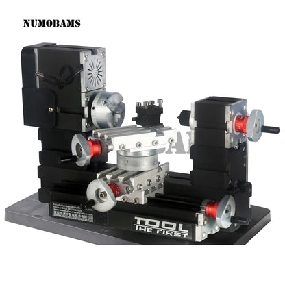 TZ20002MR 60W Metal Mini Rotating Lathe with Basement/12000rpm Big Power Machine