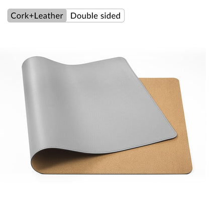 ORICO Double-side Large Mouse Pad Gaming MousePad Computer PU Leather PC Desk Mat Cork Ultra Thin keyboard pad Waterproof
