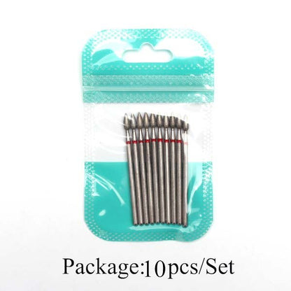 10pcs Silicone Nail Drill Bit Rubber Manicure Drills Electric Rotary Mills Cutter Cuticle Polishing Tools Nail Salon Accessories