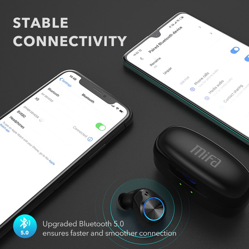 mifa X5 True Wireles Stereo Noise cancelling Bluetooth Earphone Wireless Earbuds