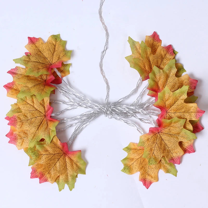 Maple Leaf LED Garland