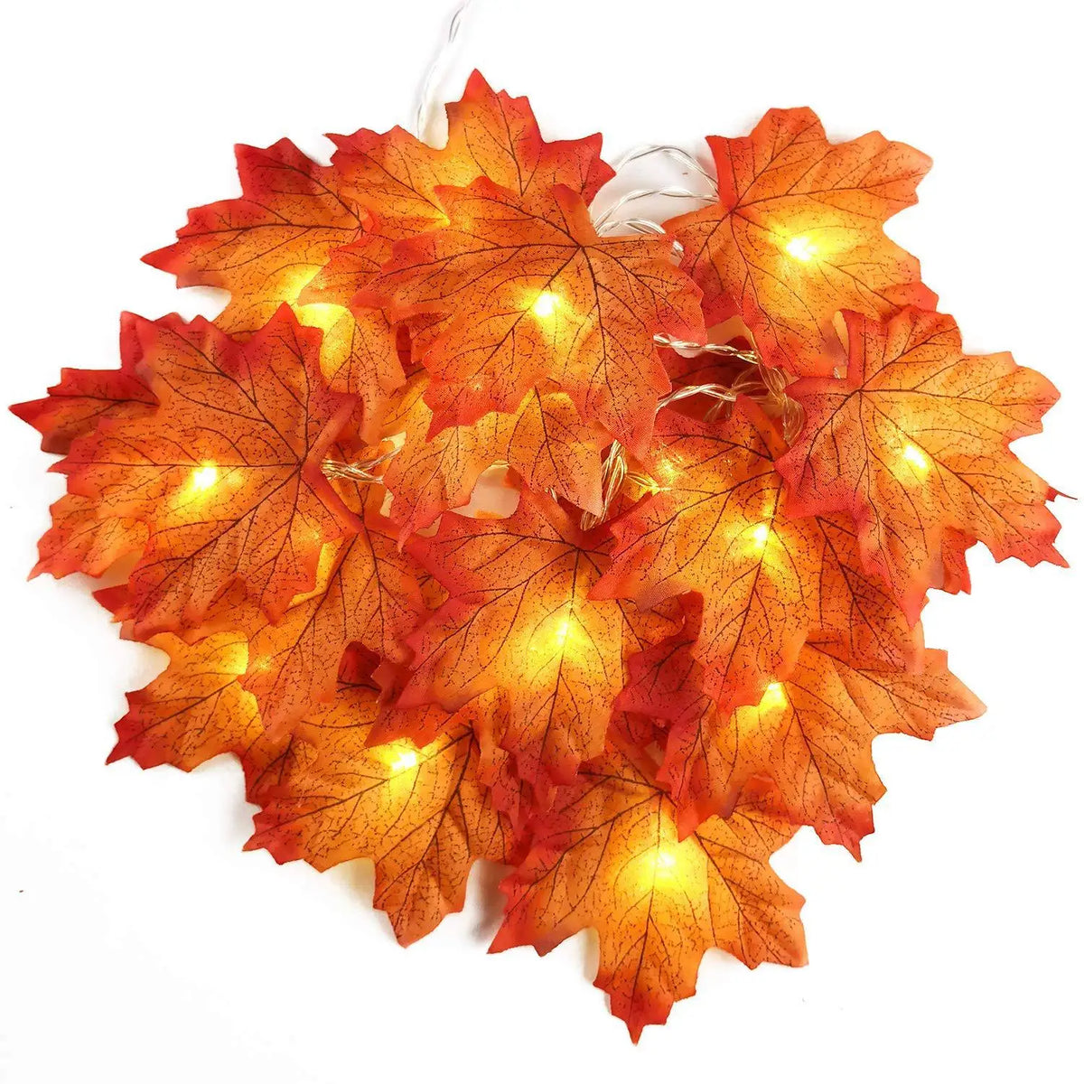 Maple Leaf LED Garland
