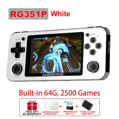 ANBERNIC RG503 RG351P Retro Video Game Console RK3326 Linux System PC Shell PS1 Game Player Portable Pocket HandheldGame Console